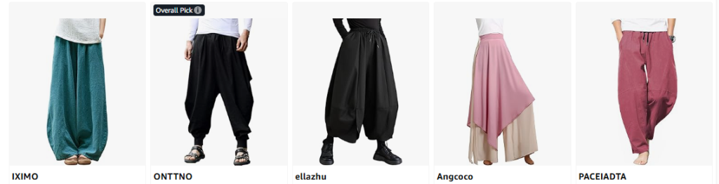  Chinese Pants