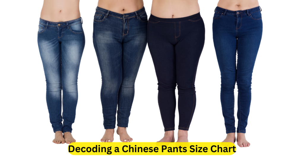 Decoding a Chinese Pants Size Chart