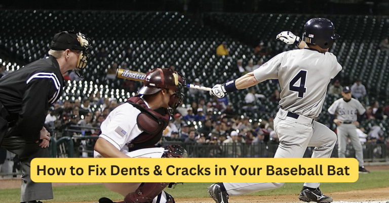 How to Fix Dents and Cracks in Your Baseball Bat (If Possible)