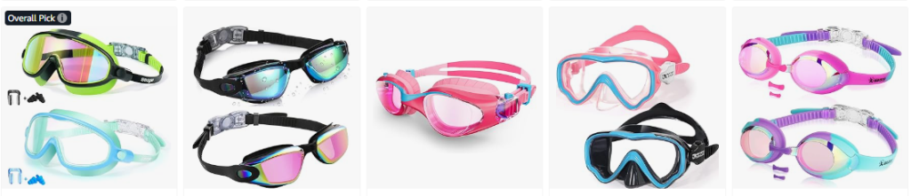 Swimming Goggles for Kids