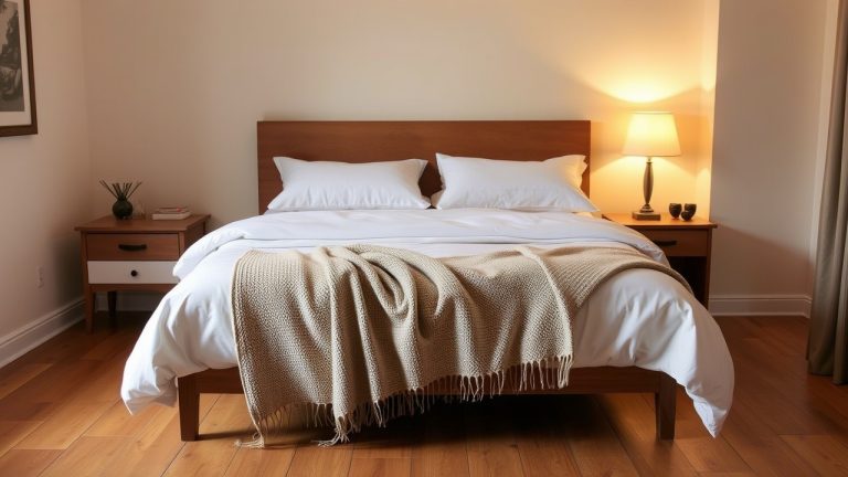 How to Make a Small Bedroom Look Bigger with the Right Bed