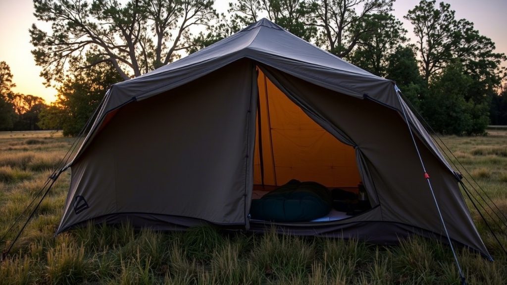 Choose a Tent with Mesh Panels