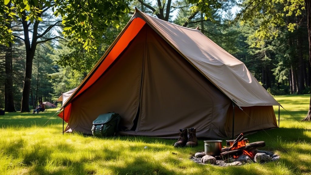 Coleman Cabin Tent with Instant Setup