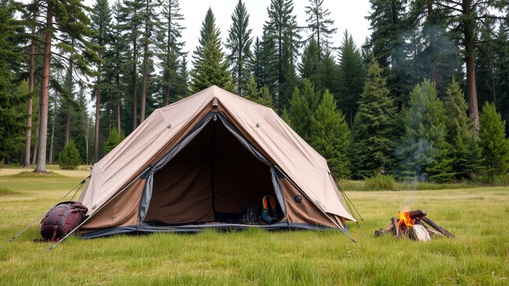 Double-Wall Tents for Condensation Control