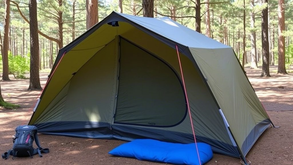 Opt for a Canvas Bell Tent with a Stove Jack