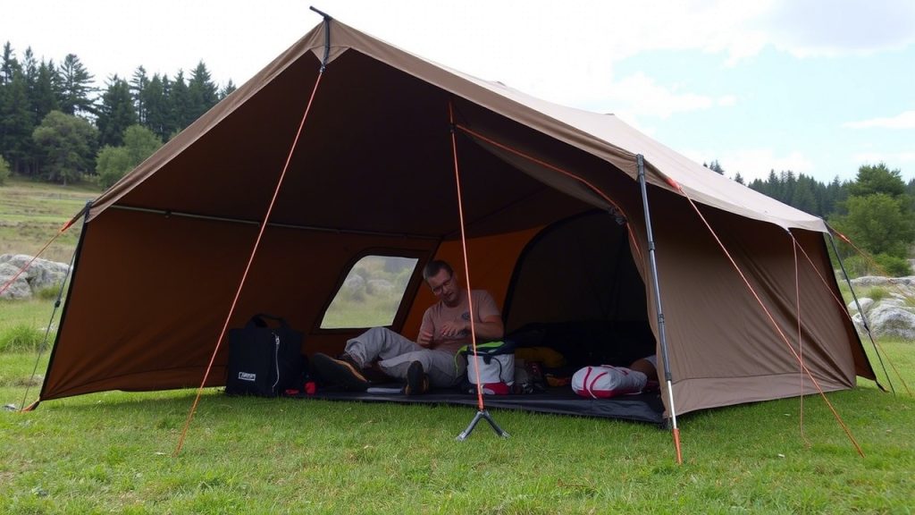 Select a Tent with a Power Port