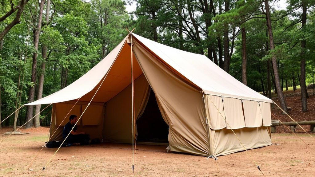 Spacious Cabin-Style Tents for Unrestricted Comfort