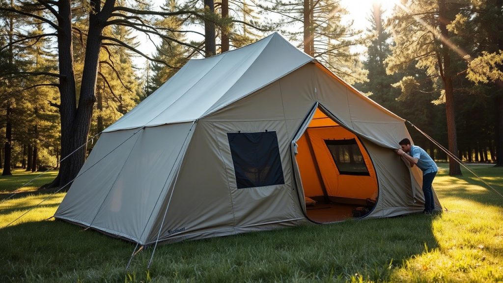 Tent Organizers for a Calm, Clutter-Free Space