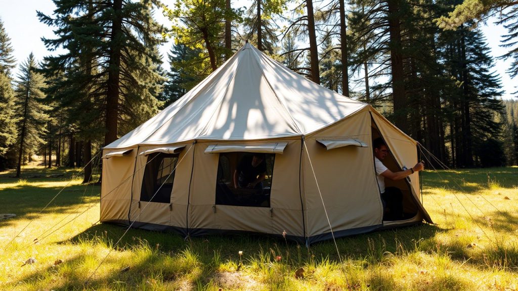 Use a Tent Organizer for Clutter-Free Living