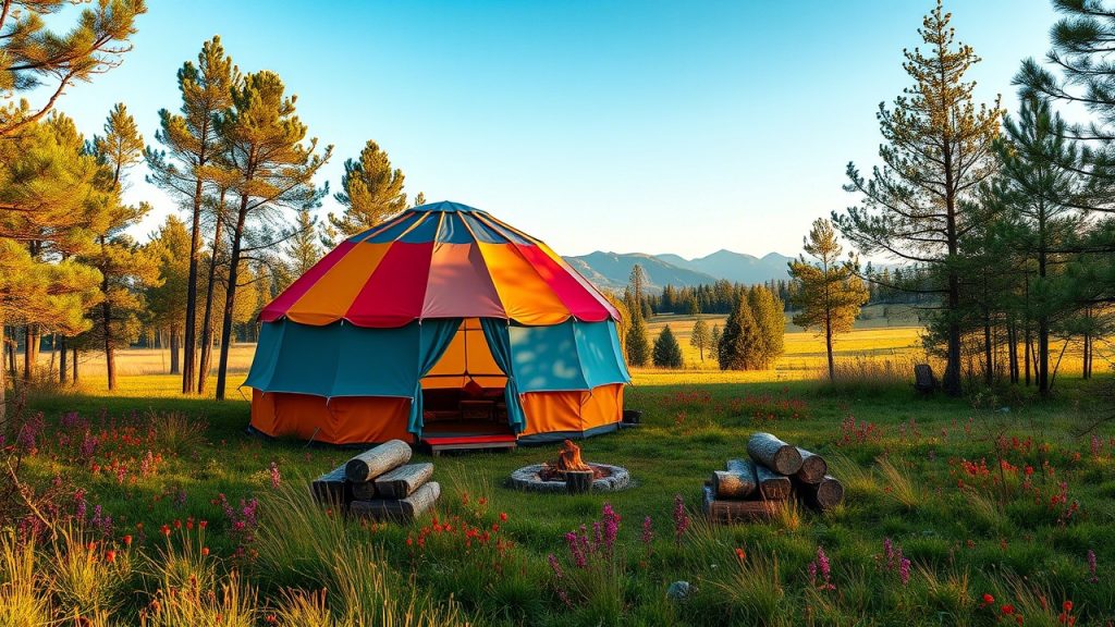 Use a Tent With Built-In Gear Pockets