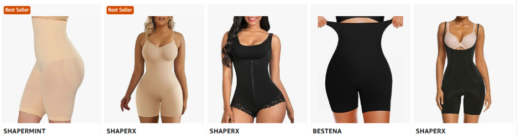 Waist and Hip Shapewear.