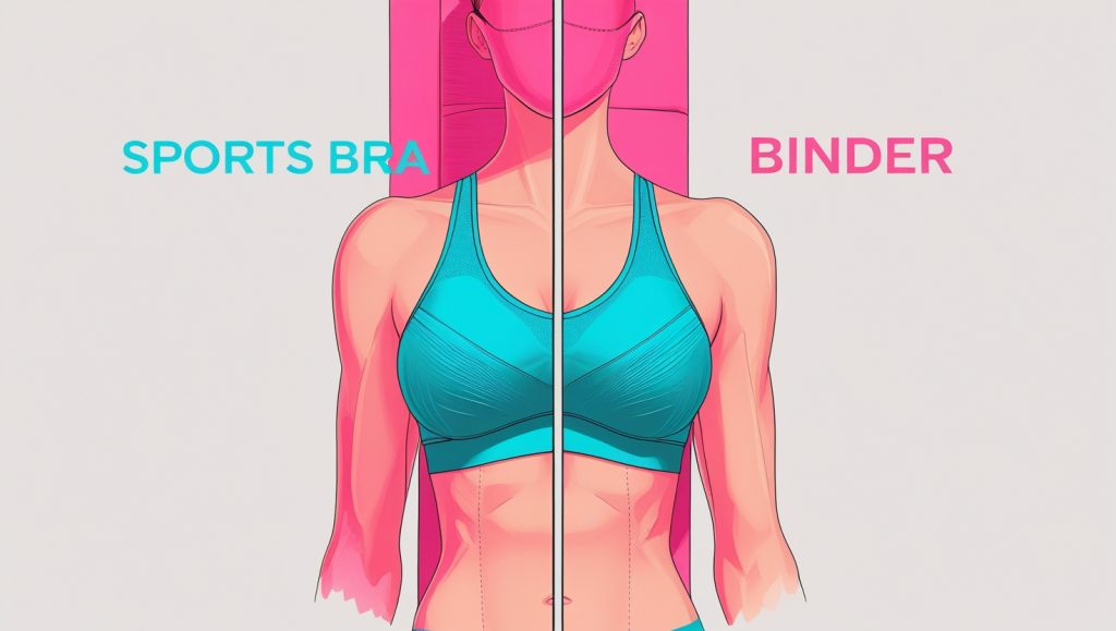 Sports Bra vs Binder