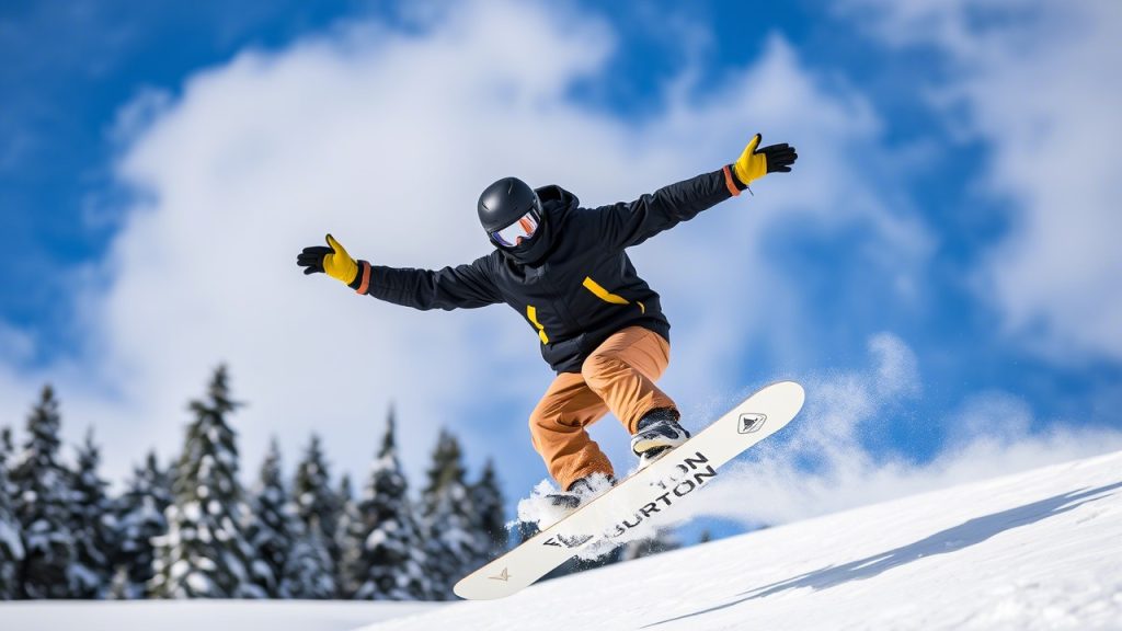 Why a Burton Snowboard Setup Boosts Powder Floatation