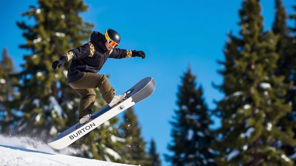 Why a Burton Snowboard Setup Enhances Freestyle Runs