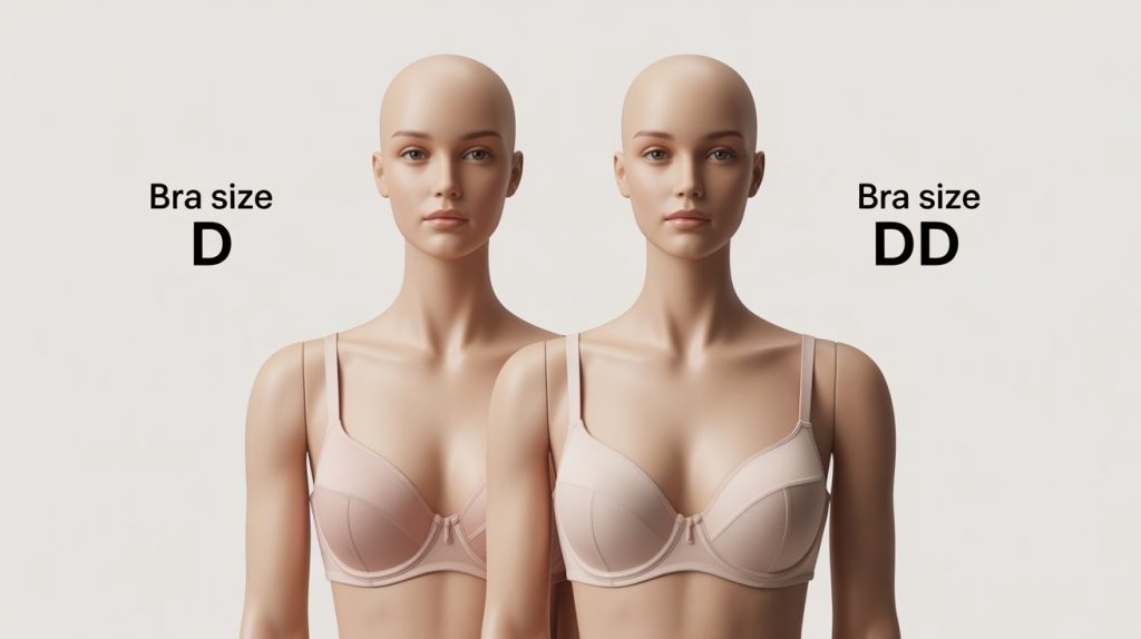 Bra Size D vs DD