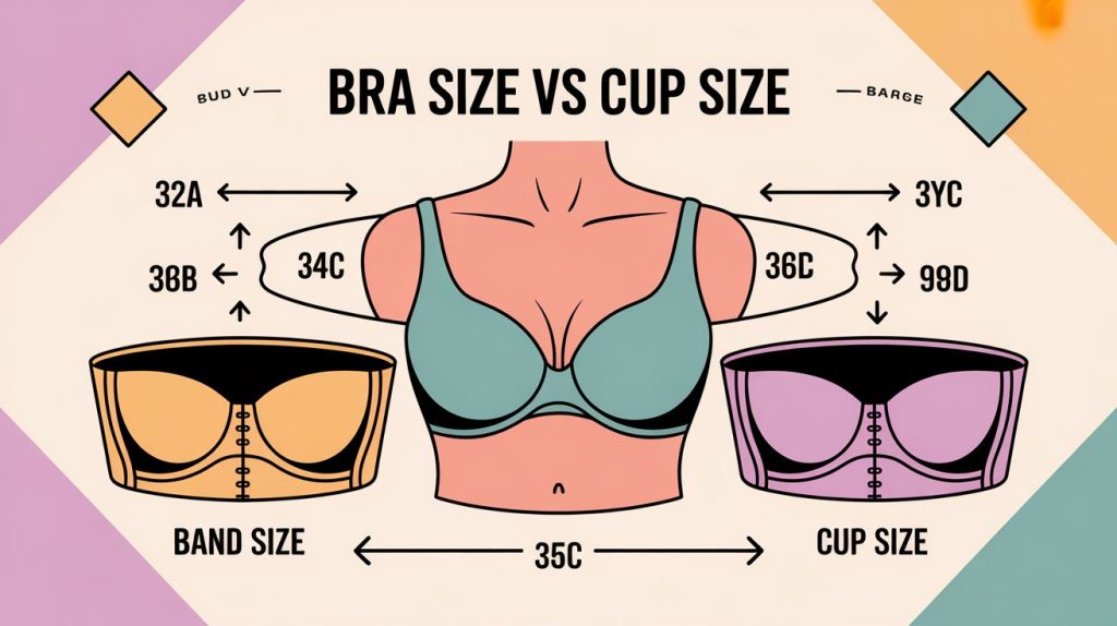 Bra Size vs Cup Size