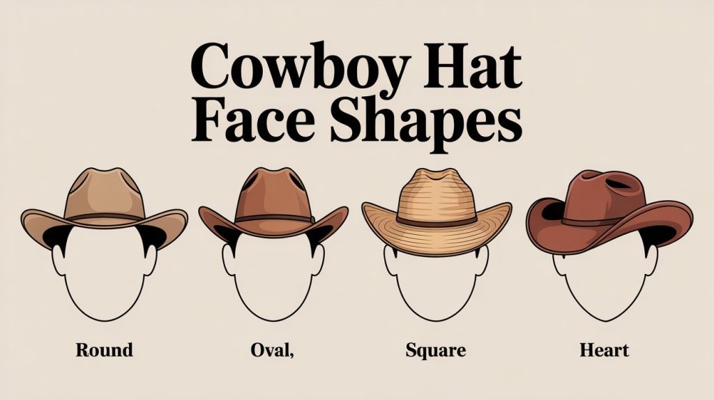 Cowboy Hat Shapes for Face Shape