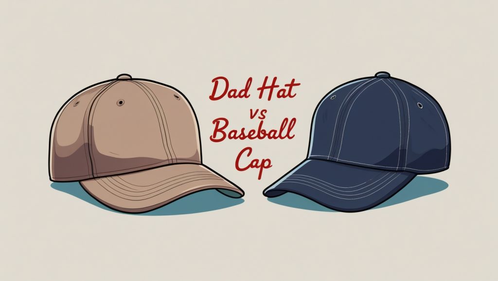 Dad Hat vs Baseball Cap