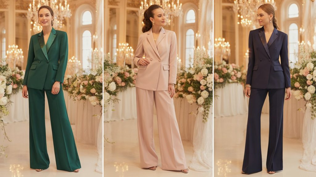 Dressy Pant Suits for Wedding Guests