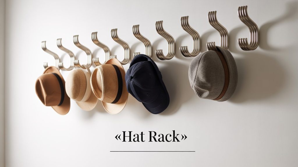 Hat Rack for Wall