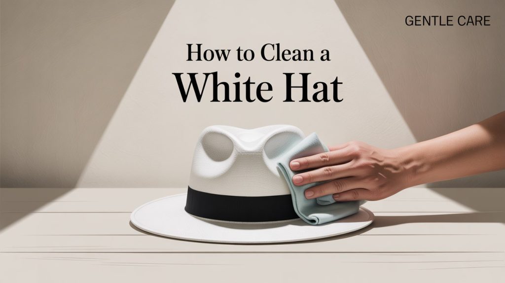 How to Clean a White Hat