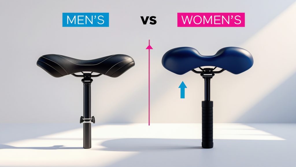Mens vs Womens Bike Seat