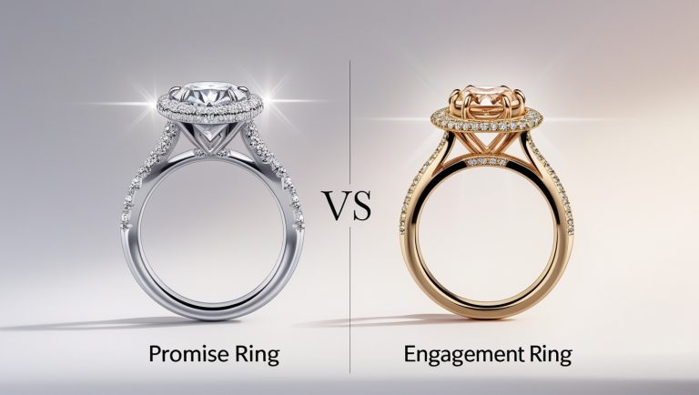 Promise Ring vs Engagement Ring