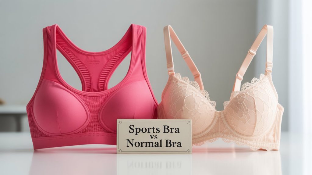 Sports Bra vs Normal Bra