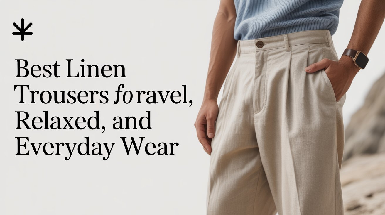 Best Linen Trousers for Travel, Relaxed, and Everyday Wear