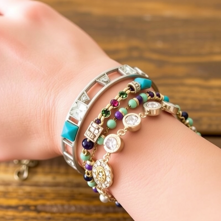 Bracelet Stacking: A Playful Approach
