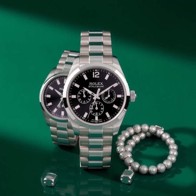 Watches and Bracelets: A Coordinated Look