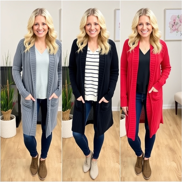 The Cozy Cardigan Combo