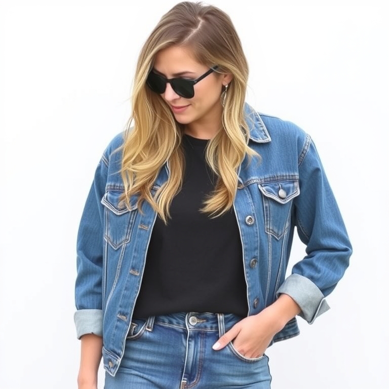 The Effortless Denim & Tee