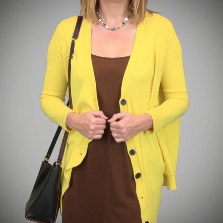 Slip Dress and Cardigan