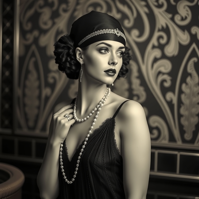 1920s Flapper Glamour