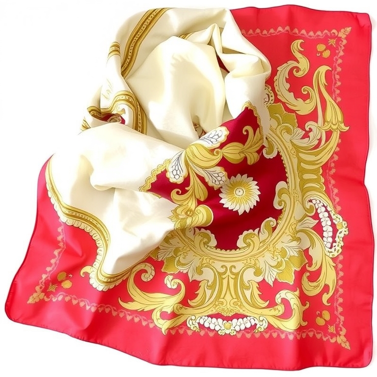 Vintage Silk Scarf