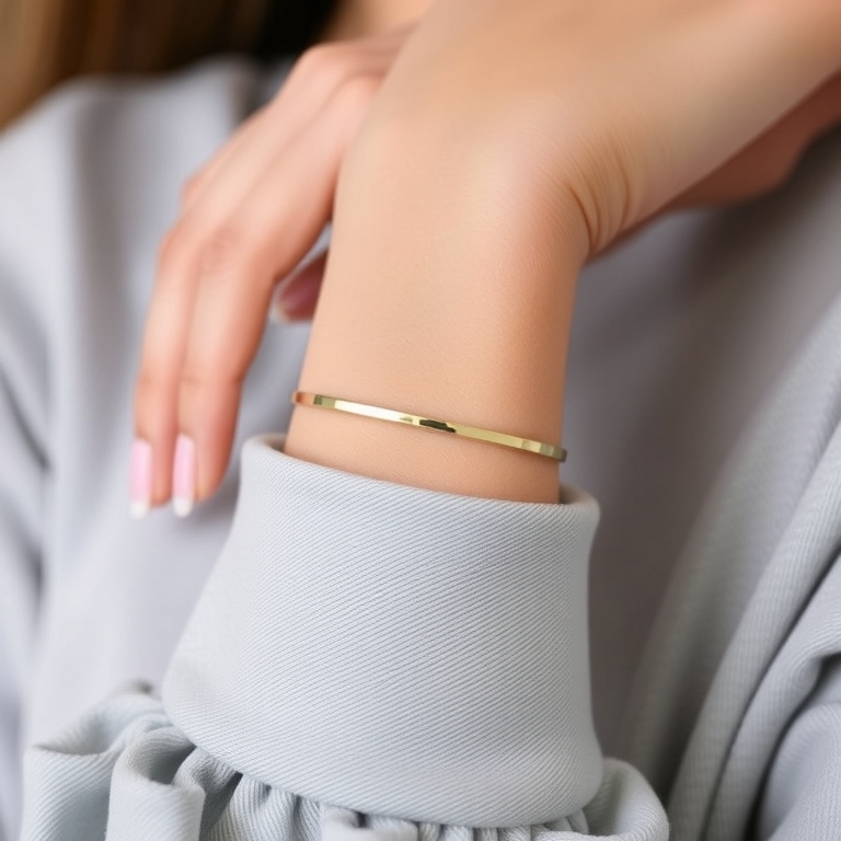 The Delicate 1mm Band: Minimalist Chic