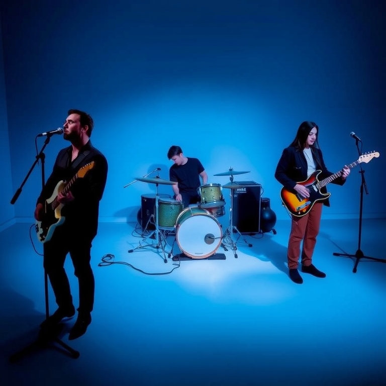 The Two-Tone Band: Striking Contrast