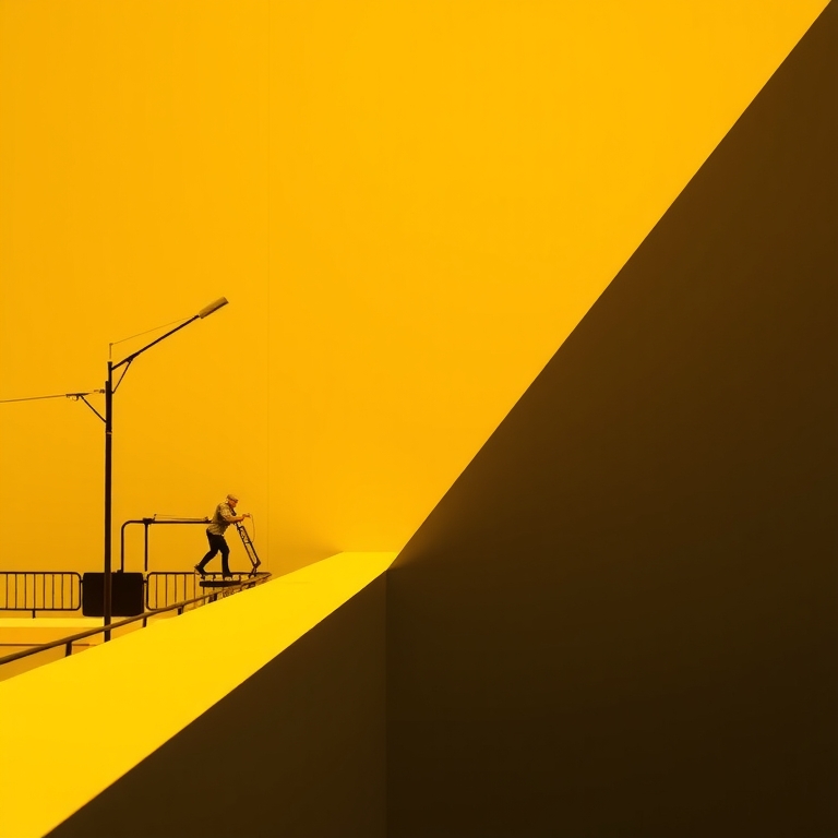 Contrasting Band Width: Playful Contrast