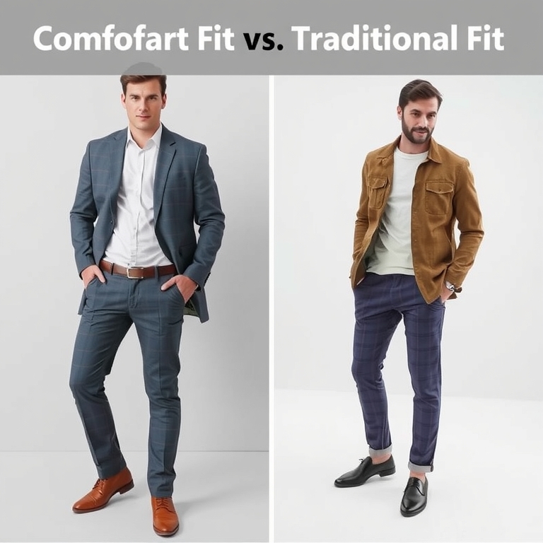 Comfort Fit vs. Traditional Fit