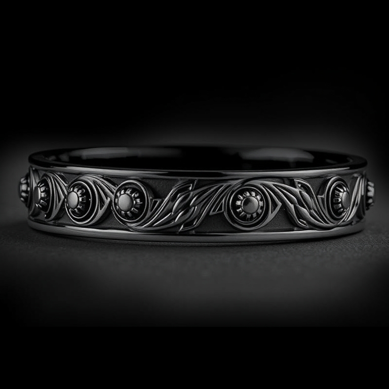 Bold 9mm Band:  Dramatic & Eye-Catching