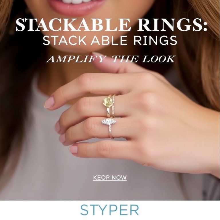 Stackable Rings: Amplify the Look