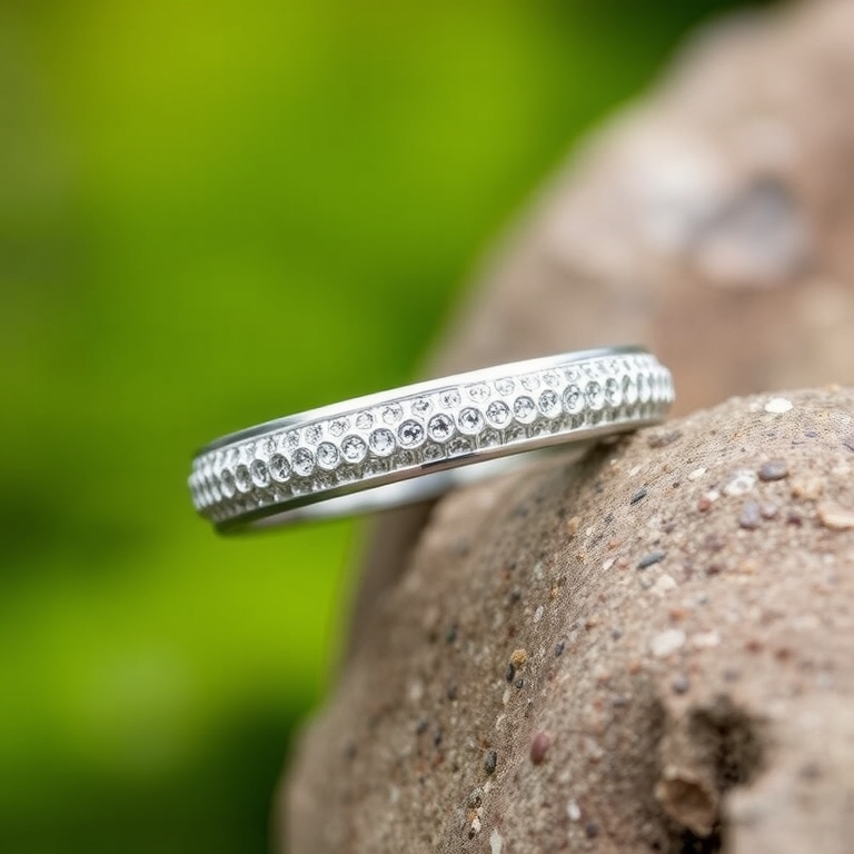 The Textured 5mm Band: Unique Appeal