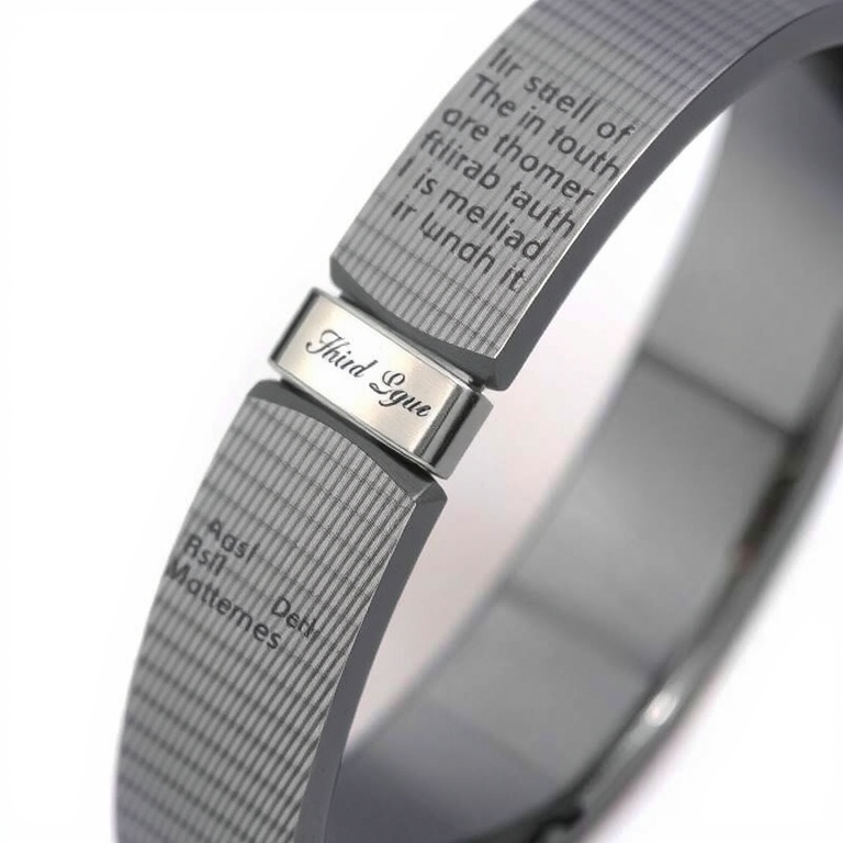 The Engraved 4mm Band: Personalized Touch
