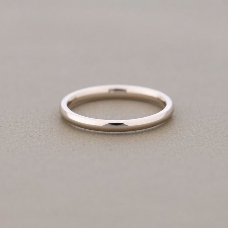 The Classic 2mm Band: Delicate & Elegant