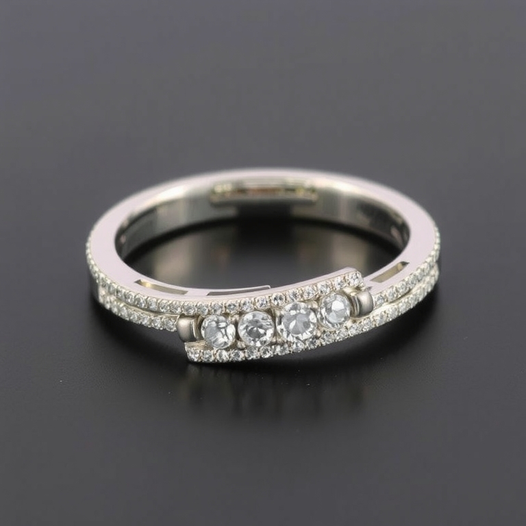 Pave Setting Band