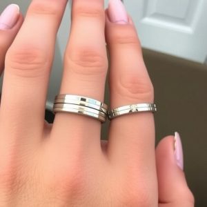 17 Best Ring Band Width Ideas for Matching Couple Rings