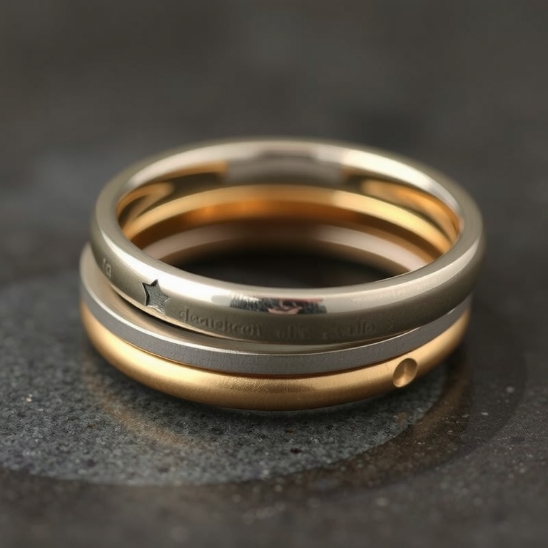 Mixed Metal Bands (various widths)