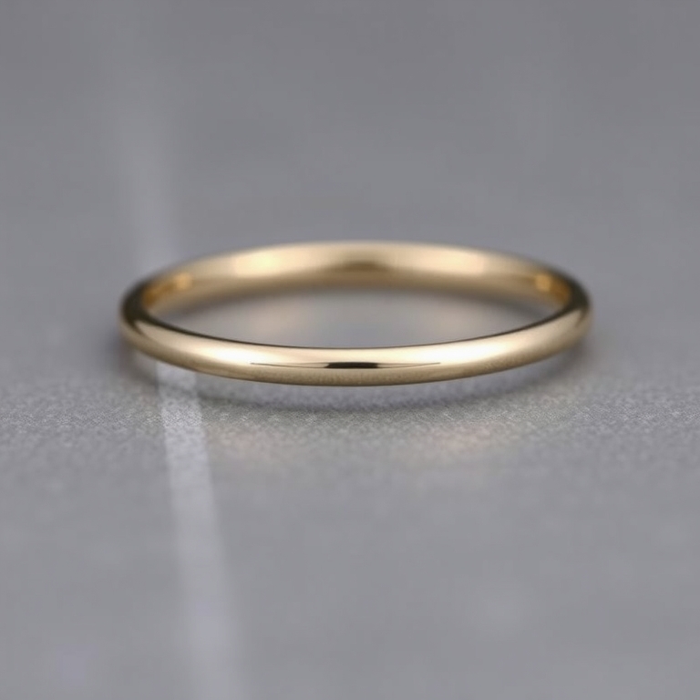 The Classic 2mm Band: Delicate and Timeless