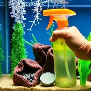 How to Clean Algae Off Aquarium Decorations